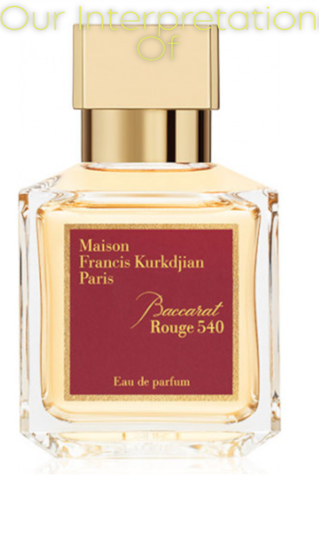 Baccarat Rouge 540 Parfum